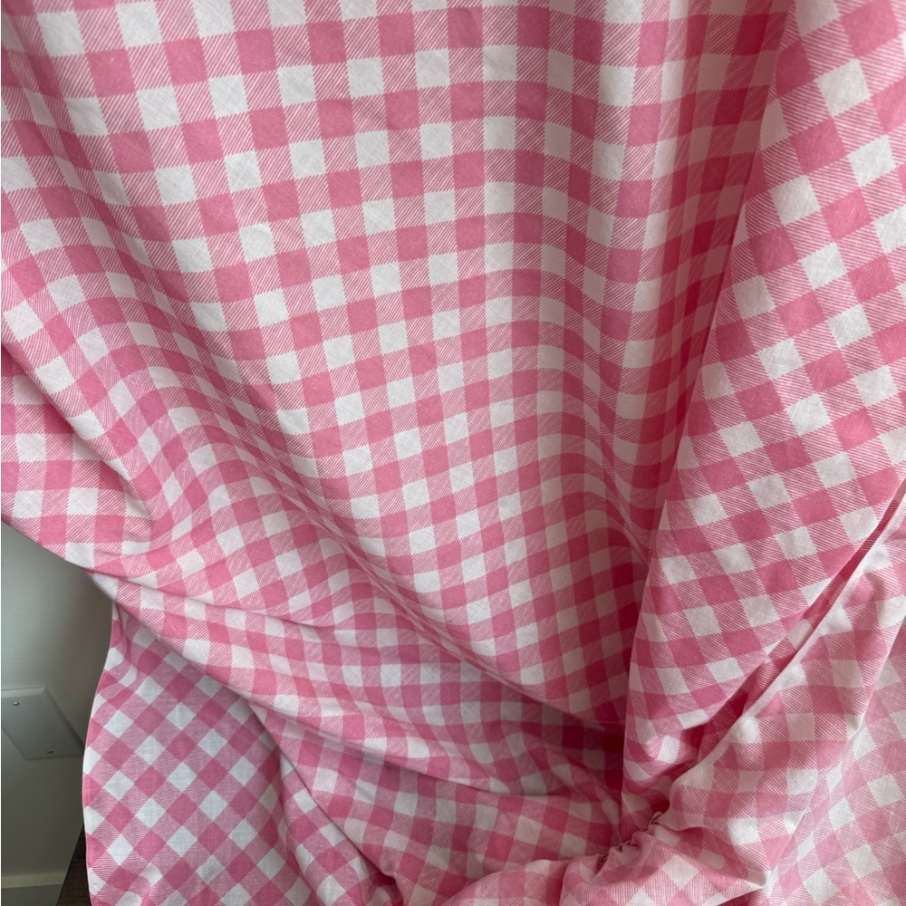 Vintage Tastemaker double fitted sheet
Pink & white gingham